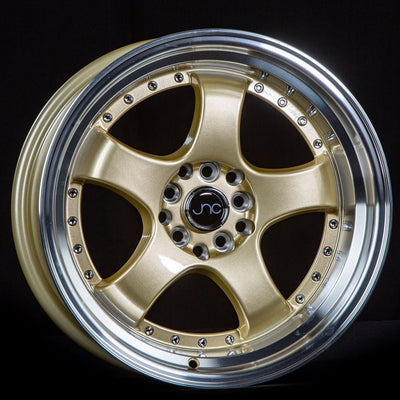 JNC JNC017 Gold/Machined wheel