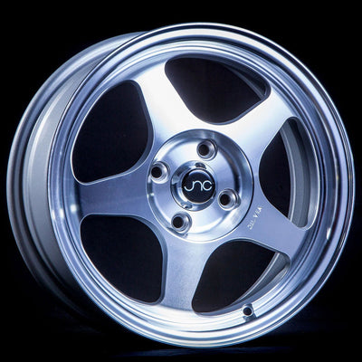 JNC JNC018 Silver/Machined wheel