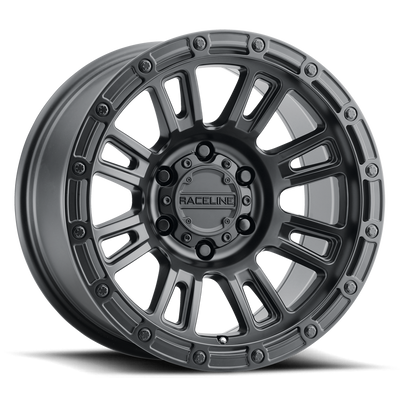 Raceline 956B COMPASS Satin Black wheel