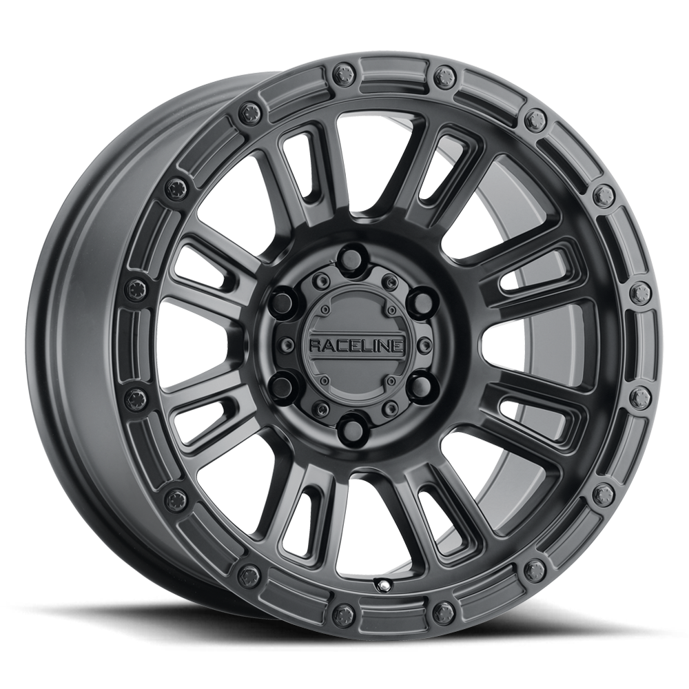 Raceline 956B COMPASS Satin Black wheel