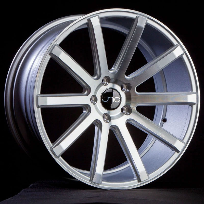 JNC JNC024 Silver/Machined wheel