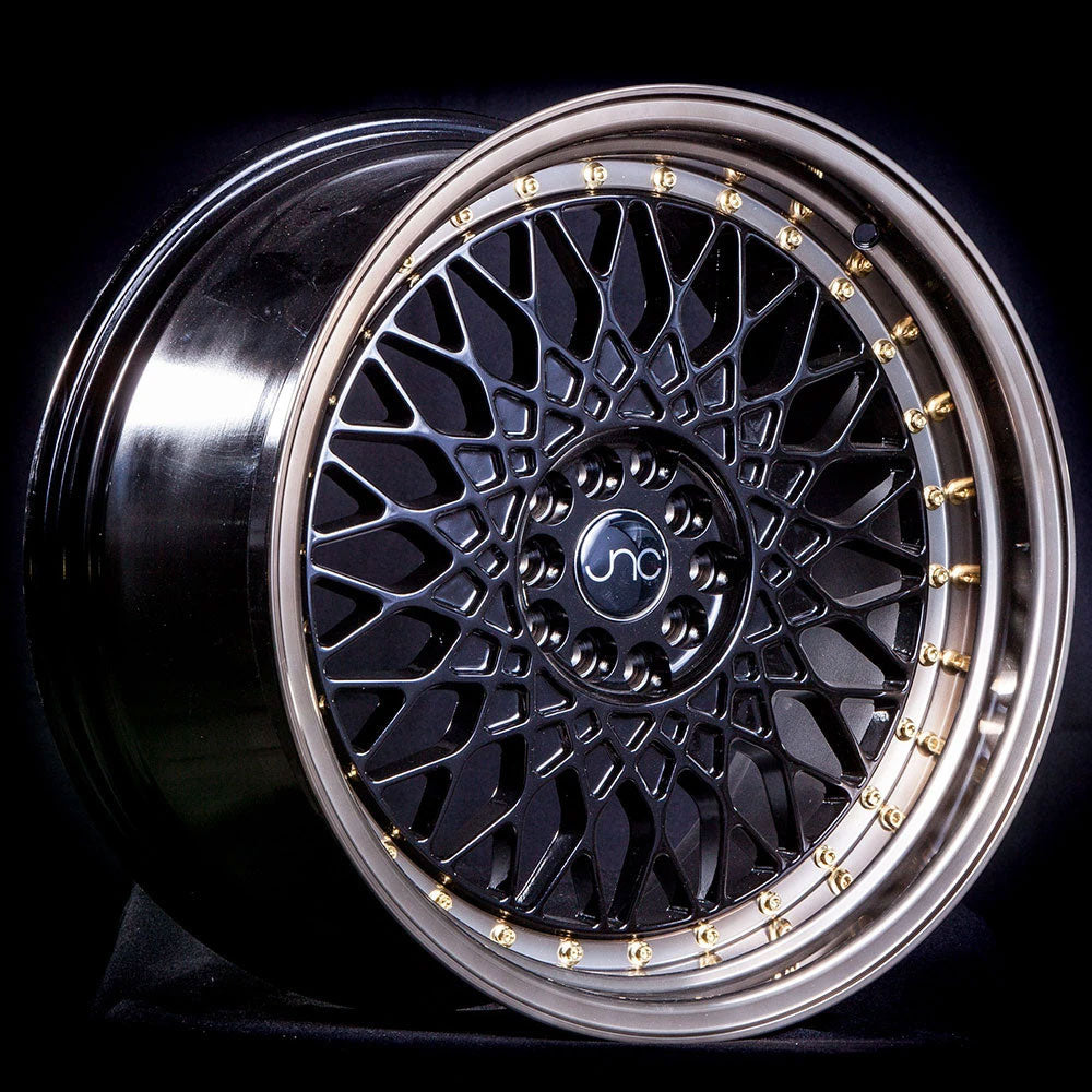 JNC JNC031 Black/Machined/Bronze/Gold wheel