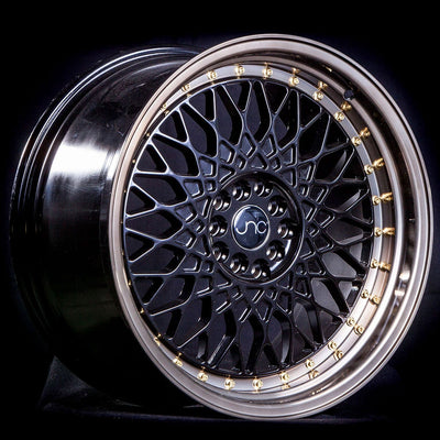 JNC JNC031 Black/Machined/Bronze/Gold wheel