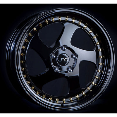 JNC JNC034 Black/Gold wheel