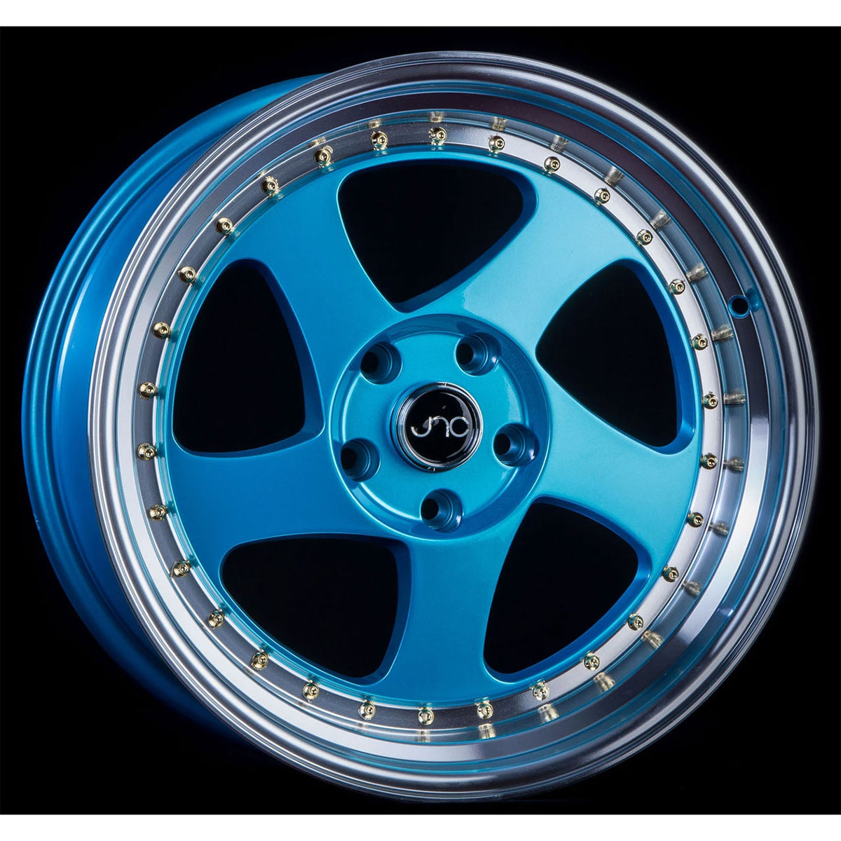 JNC JNC034 Blue/Gold wheel