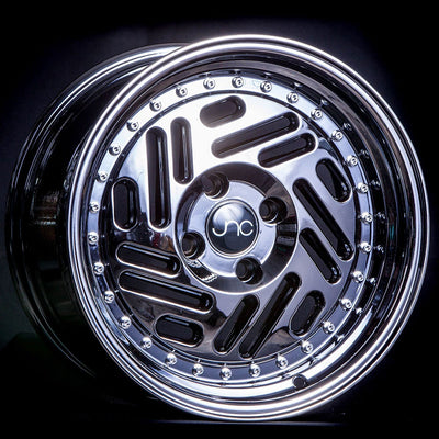 JNC JNC035 Black/Chrome wheel