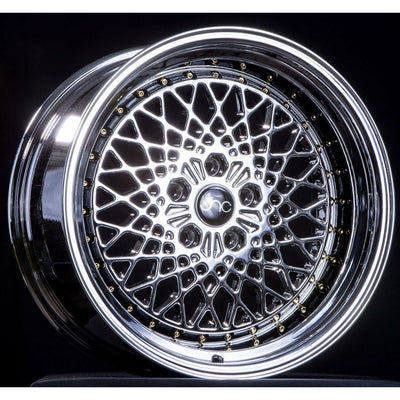 JNC JNC045 Platinum/Gold wheel