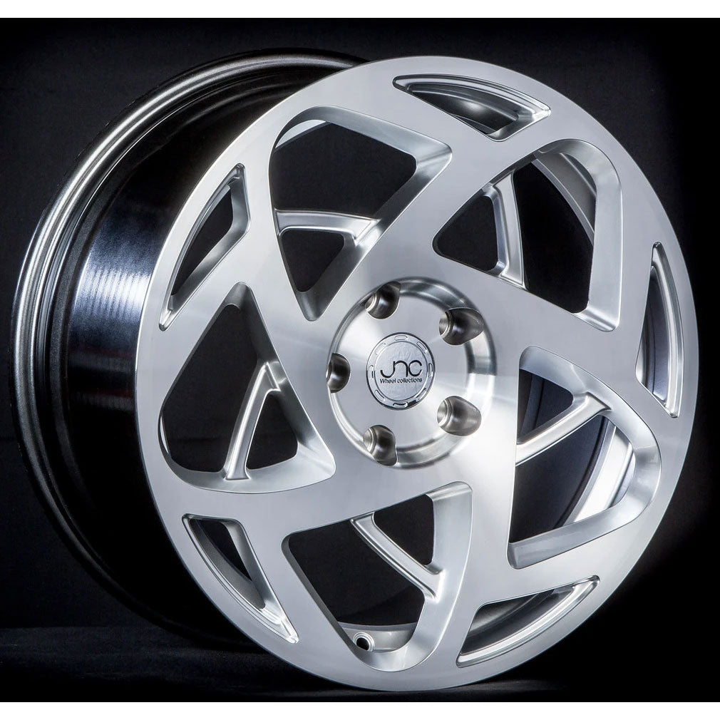 JNC JNC047 Silver/Machined wheel