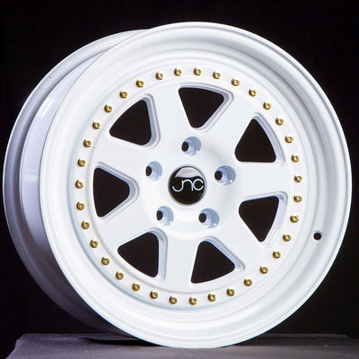 JNC JNC048 White/Gold wheel