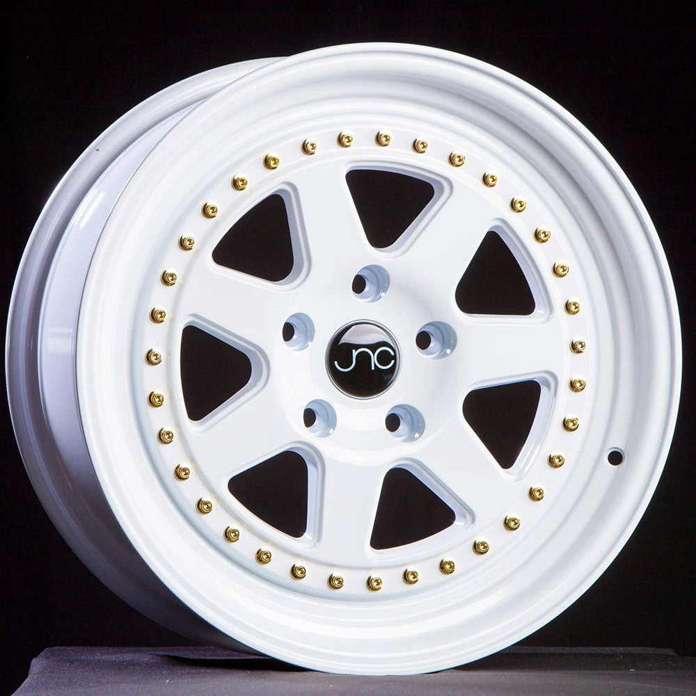 JNC JNC048 White/Gold wheel