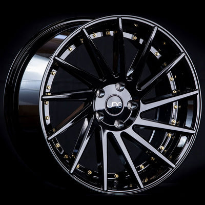 JNC JNC051 Black/Gold wheel