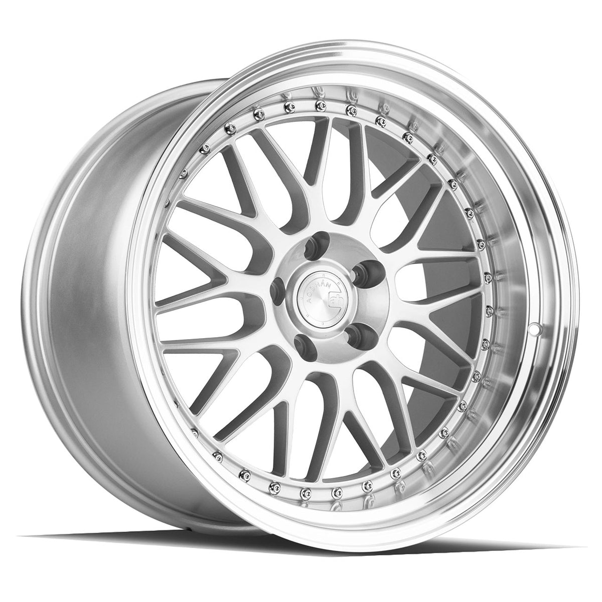 Aodhan AH02 Silver/Machined wheel