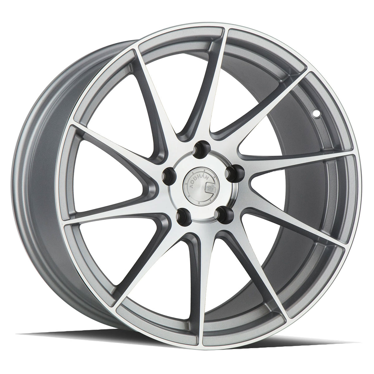 Aodhan AH09 Silver/Machined wheel
