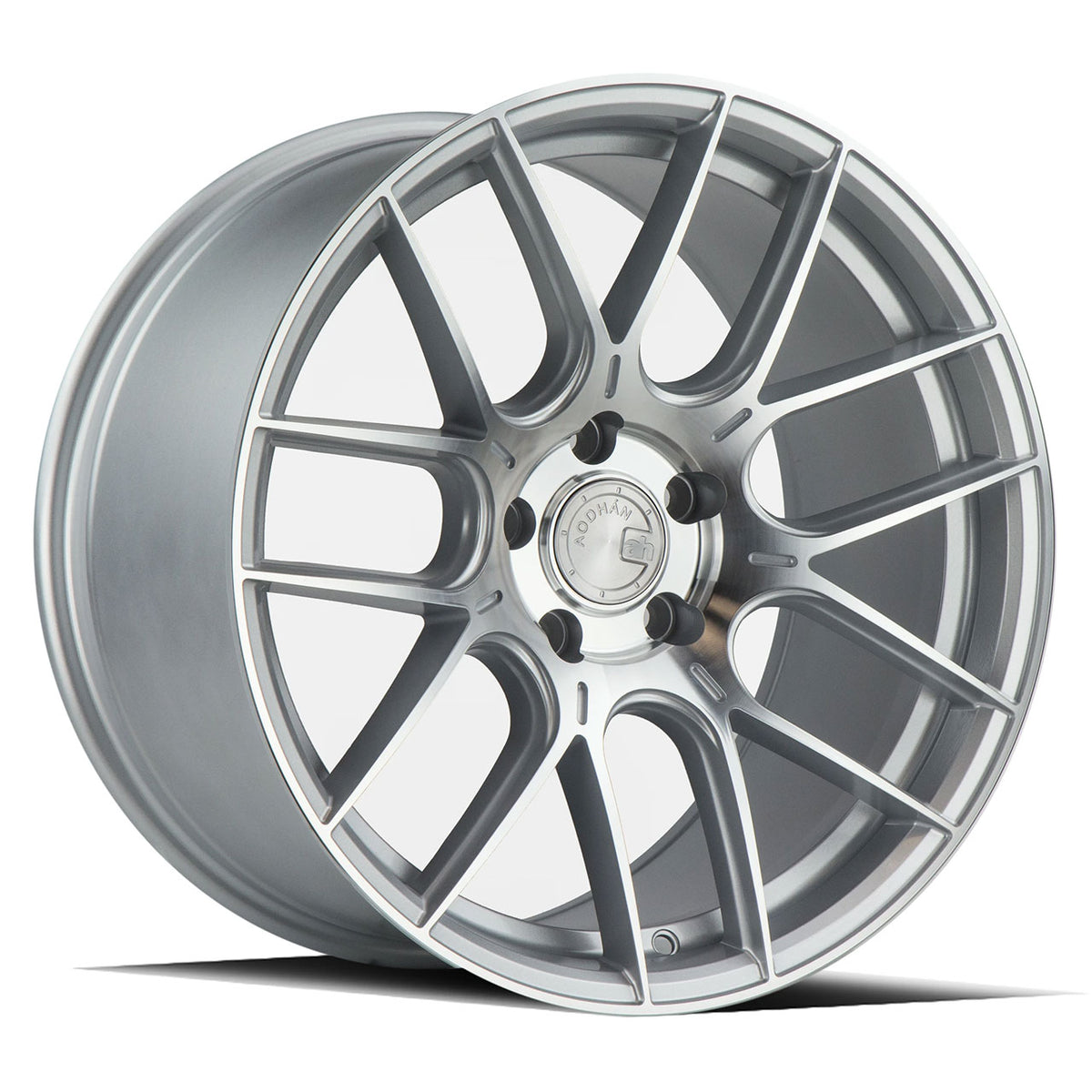 Aodhan AH-X Silver/Machined wheel