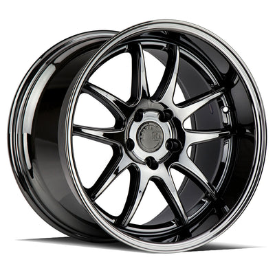 Aodhan DS02 Black/Chrome wheel