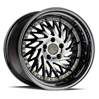 Aodhan DS03 Black/Chrome wheel