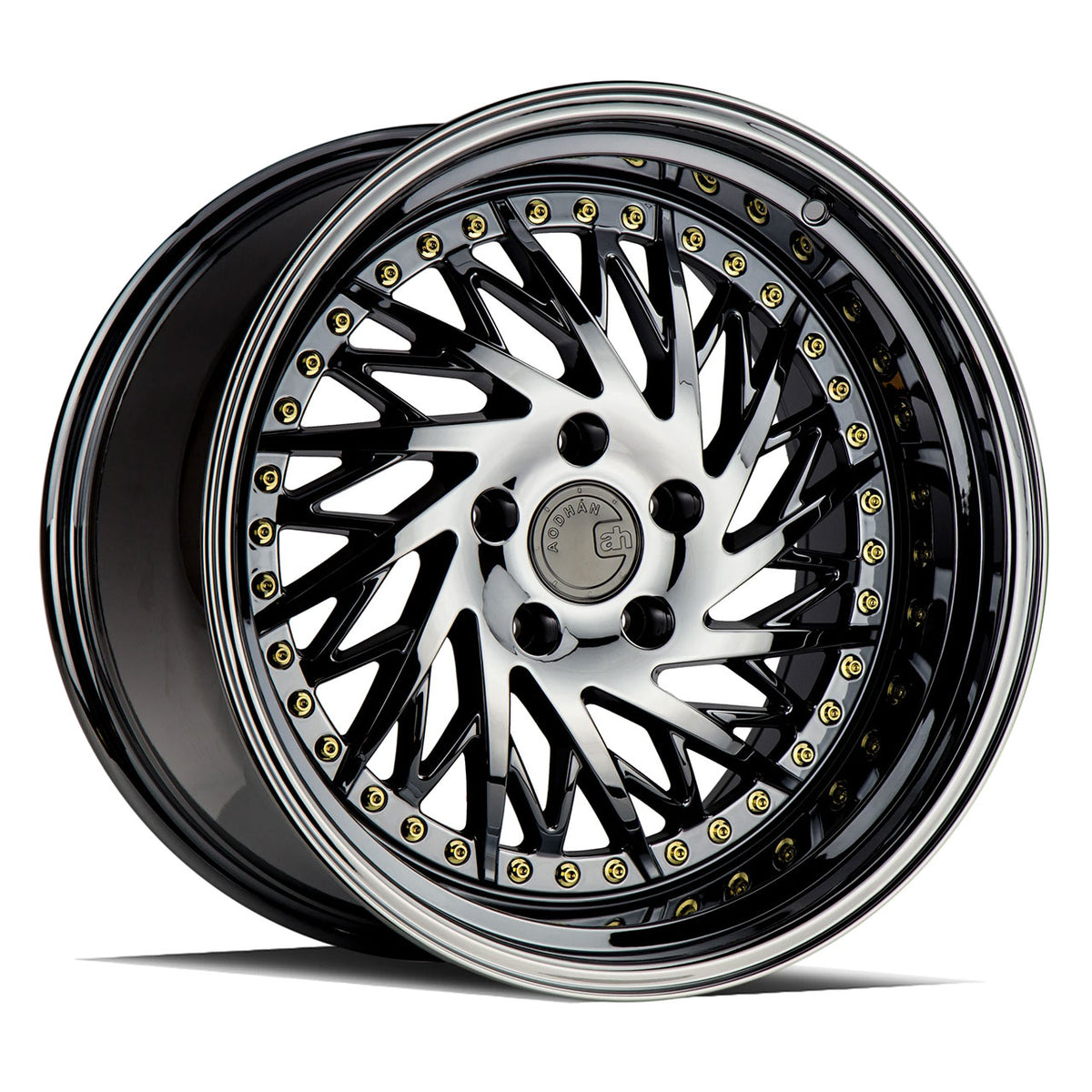 Aodhan DS03 Black/Chrome wheel