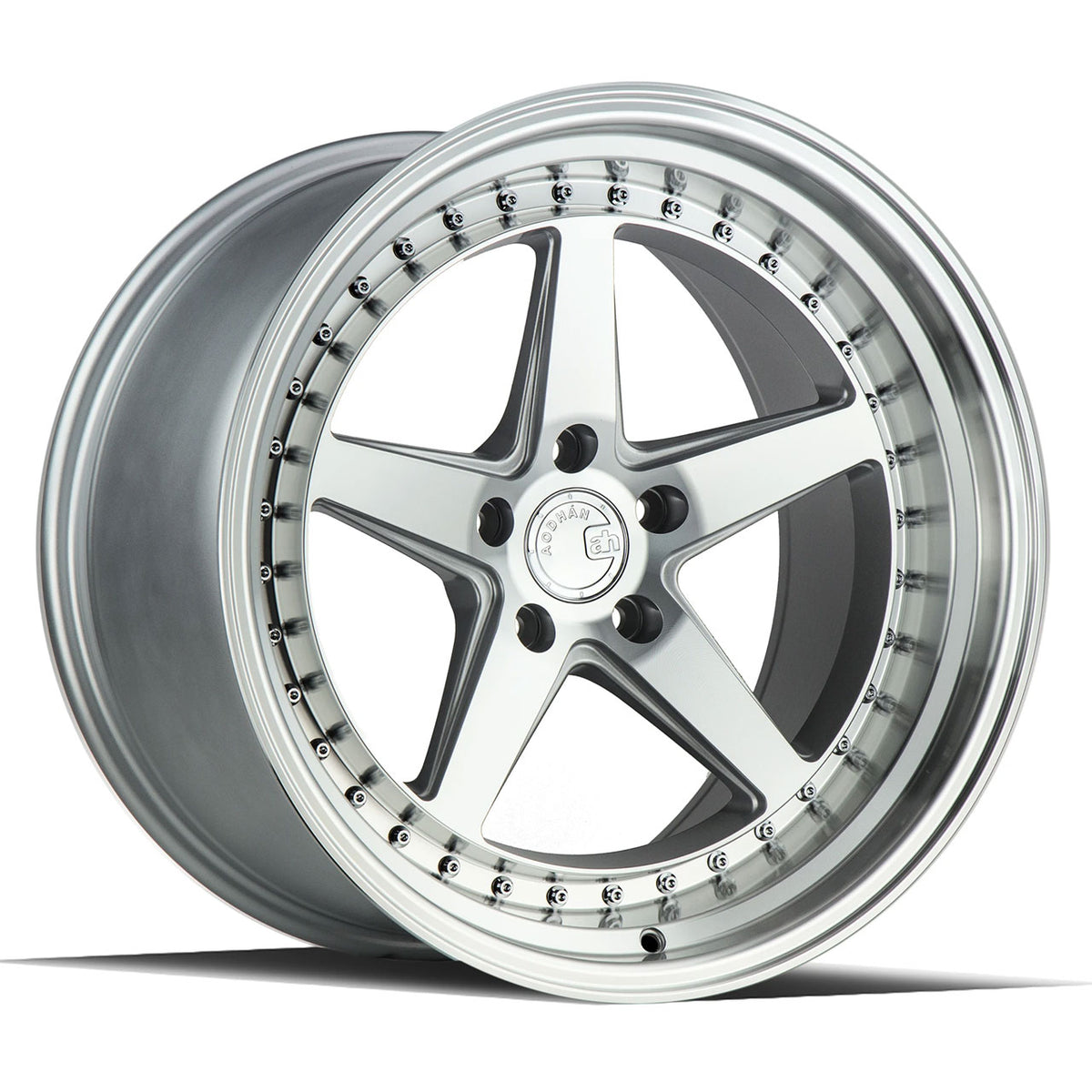 Aodhan DS05 Silver/Machined wheel