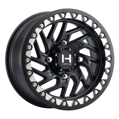 Hostile H316 JIGSAW UTV Black wheel