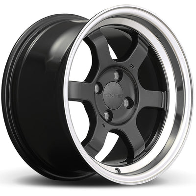 9SiX9 SIX-1 Deep Gray Machined Wheel