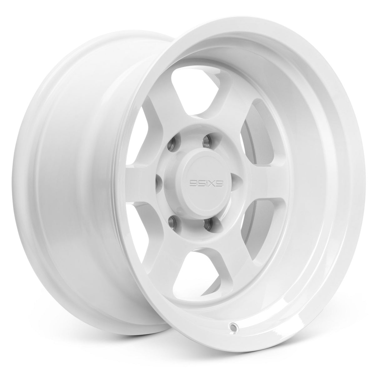 9SiX9 SIX-1 Deep Truck/SUV White Wheel