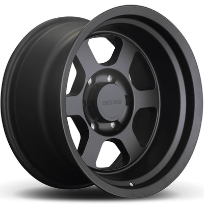 9SiX9 SIX-1 Deep Truck/SUV Matte Black Wheel