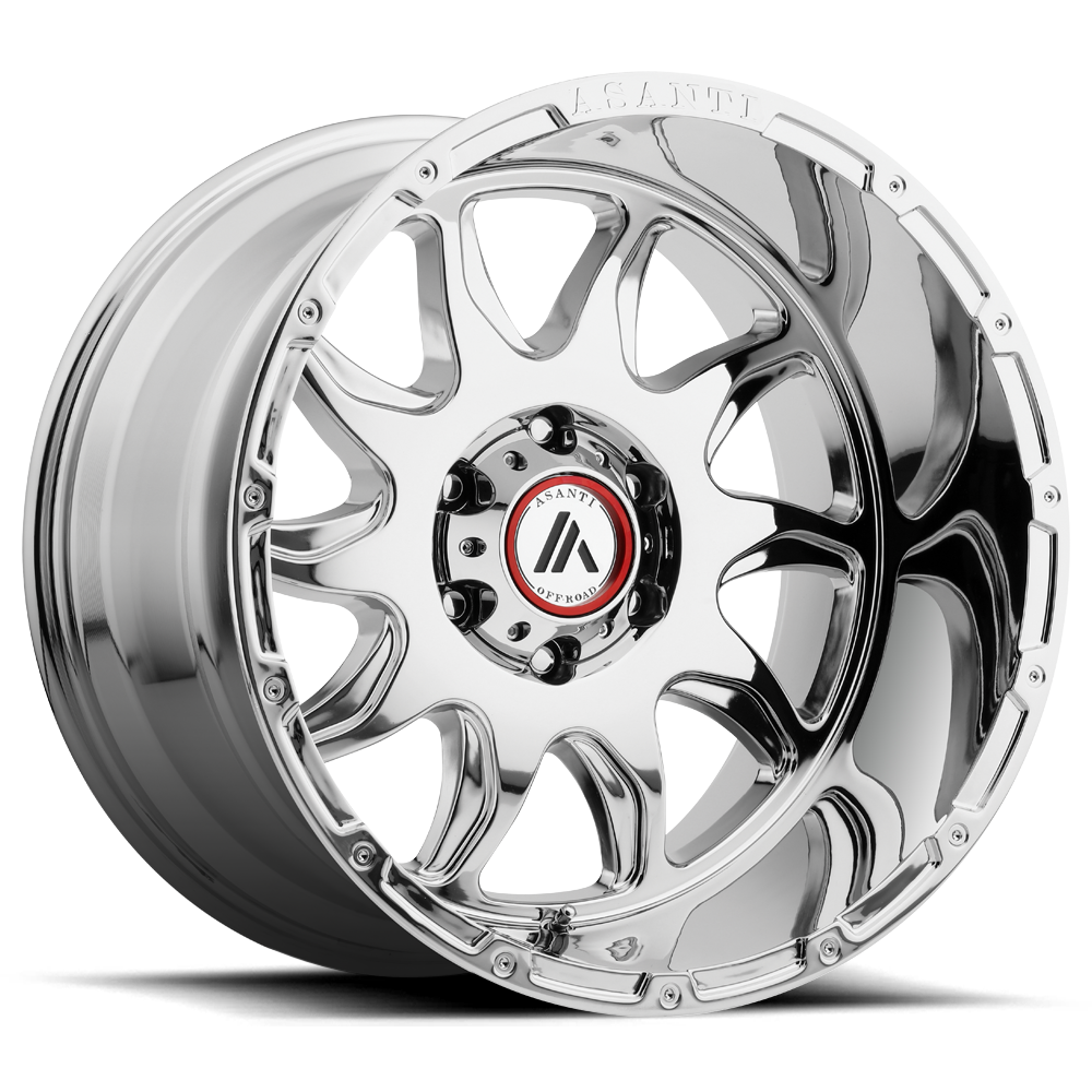 Asanti Off Road AB810 BALLISTIC Chrome wheel