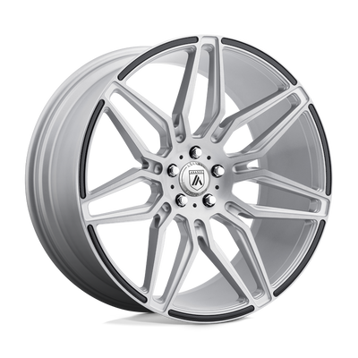 Asanti Black ABL-11 SIRIUS Silver wheel