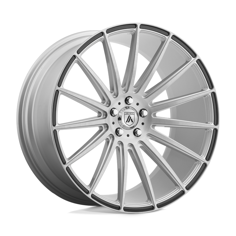 Asanti Black ABL-14 POLARIS Silver wheel