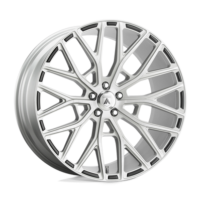 Asanti Black ABL-21 LEO Silver wheel