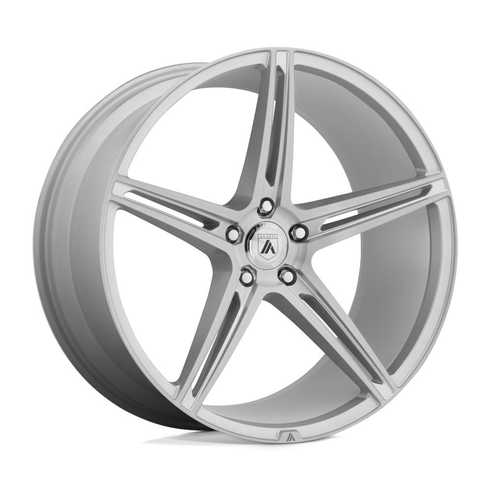 Asanti Black ABL-22 ALPHA 5 Silver wheel
