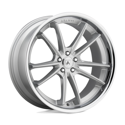 Asanti Black ABL-23 SIGMA Silver wheel