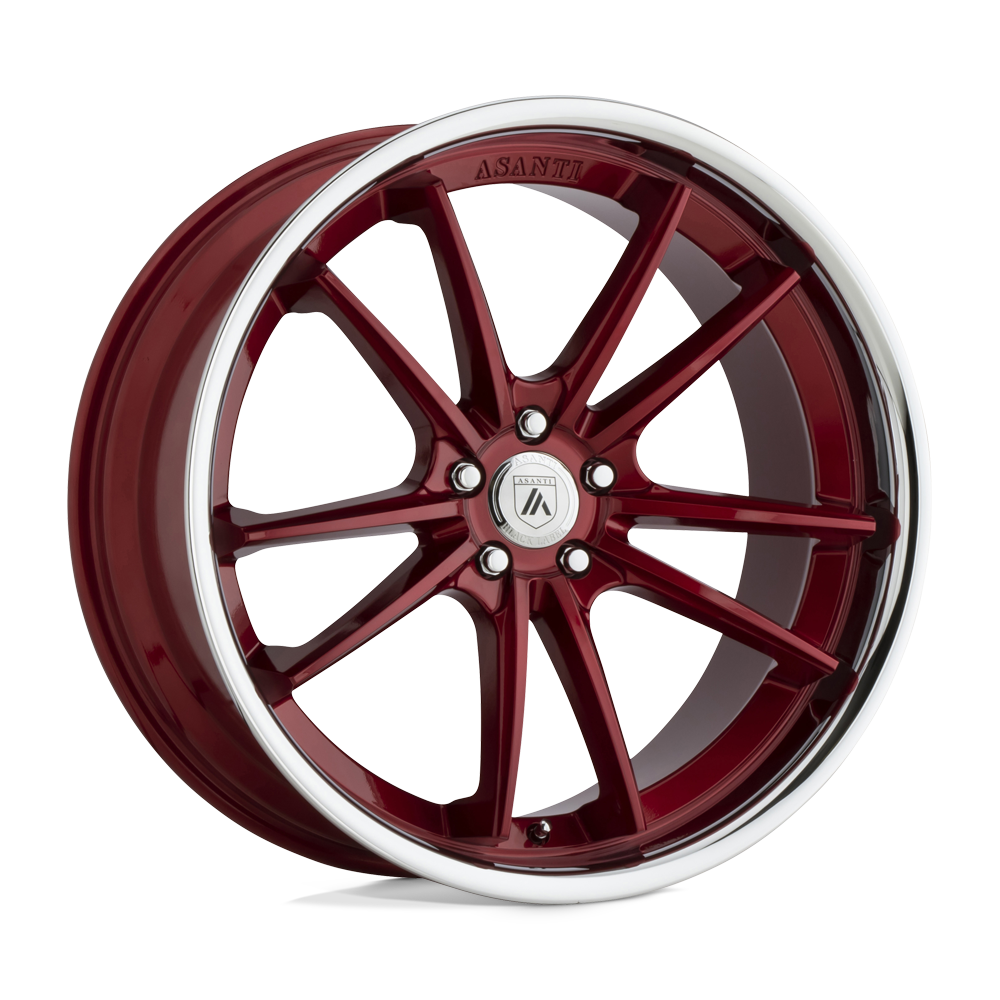 Asanti Black ABL-23 SIGMA Red wheel