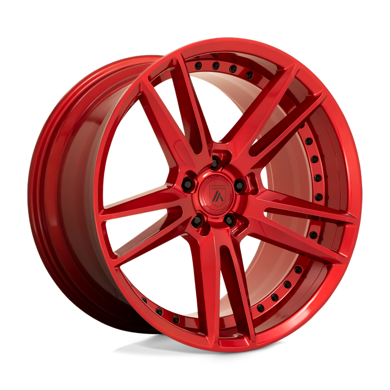 Asanti Black ABL-33 Red wheel