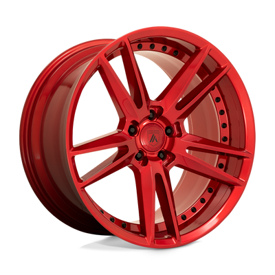 Asanti Black ABL-33 REIGN Red wheel