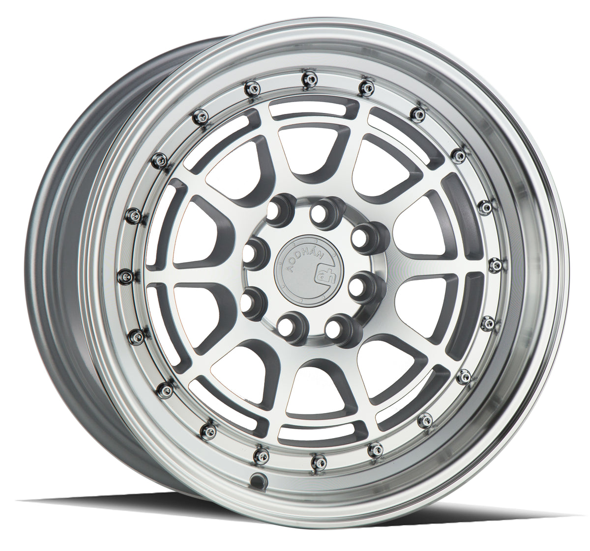 Aodhan AH04 Silver with Machined wheel
