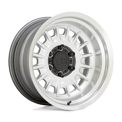 Black Rhino ALISO Silver wheel