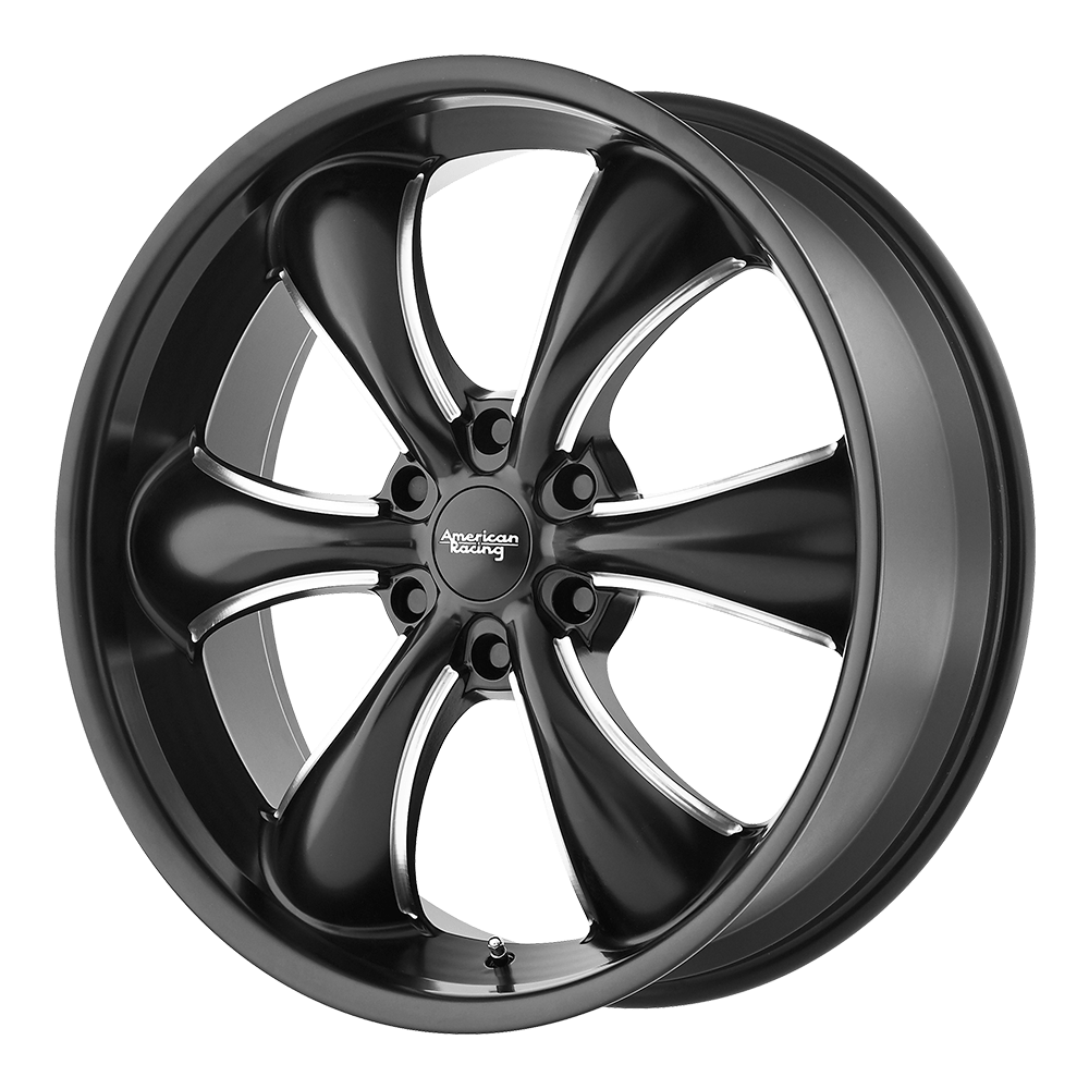 American Racing AR914 TT60 TRUCK Black wheel