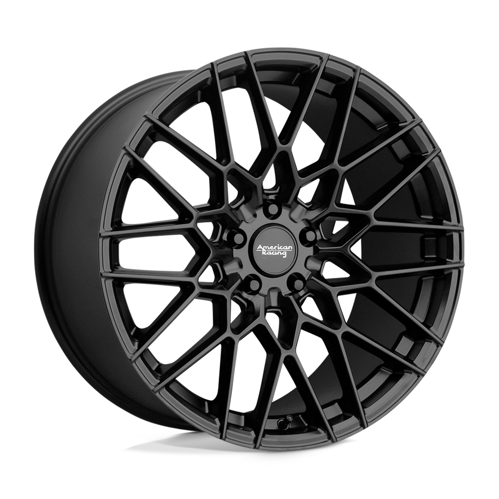 American Racing Barrage Black wheel