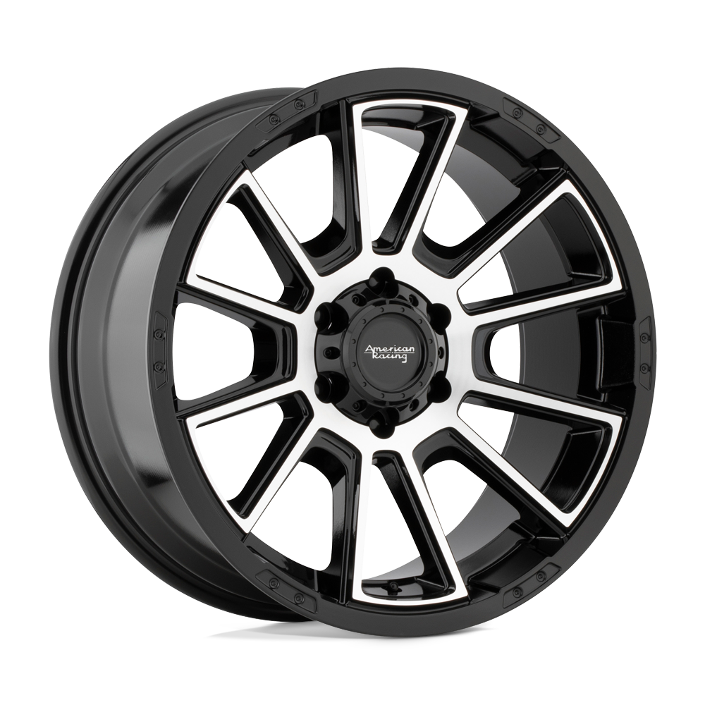 American Racing AR933 INTAKE Black wheel