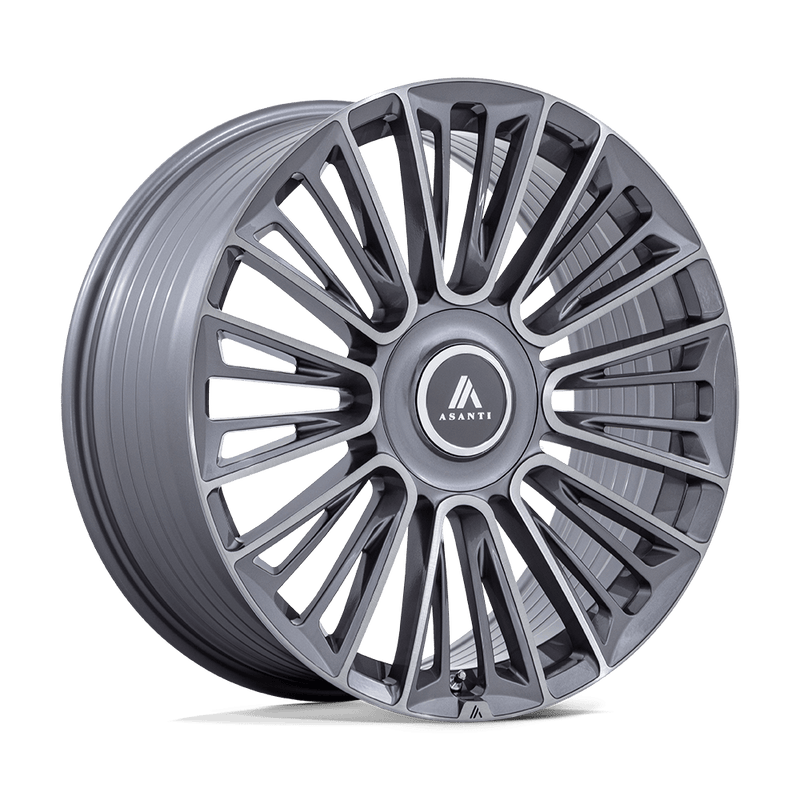 Asanti Black AB049 PREMIER Gray wheel