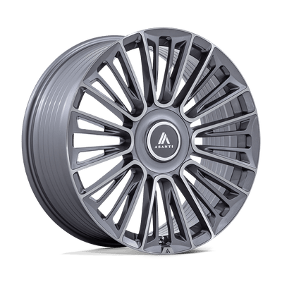 Asanti Black AB049 Gray wheel