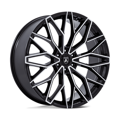 Asanti Black AB050 MOGUL 6 Black wheel