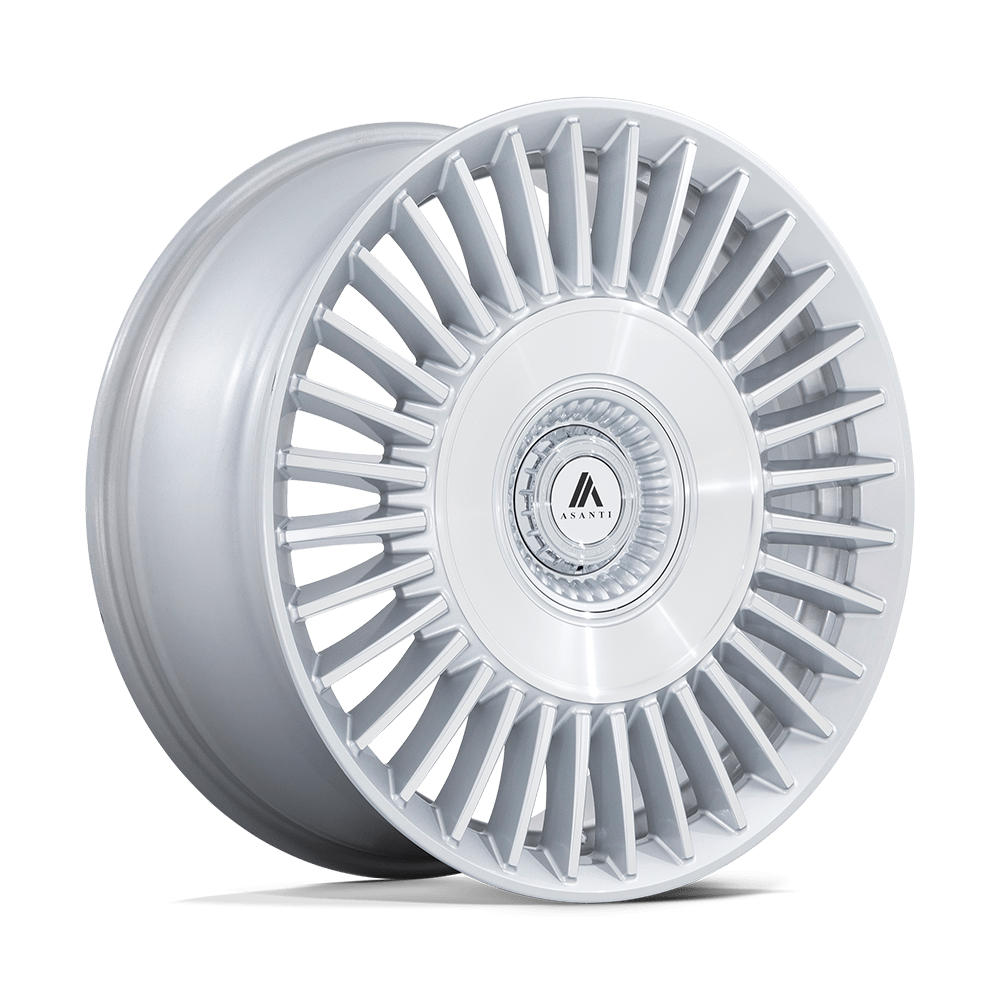 Asanti Black ABL-40 Silver wheel