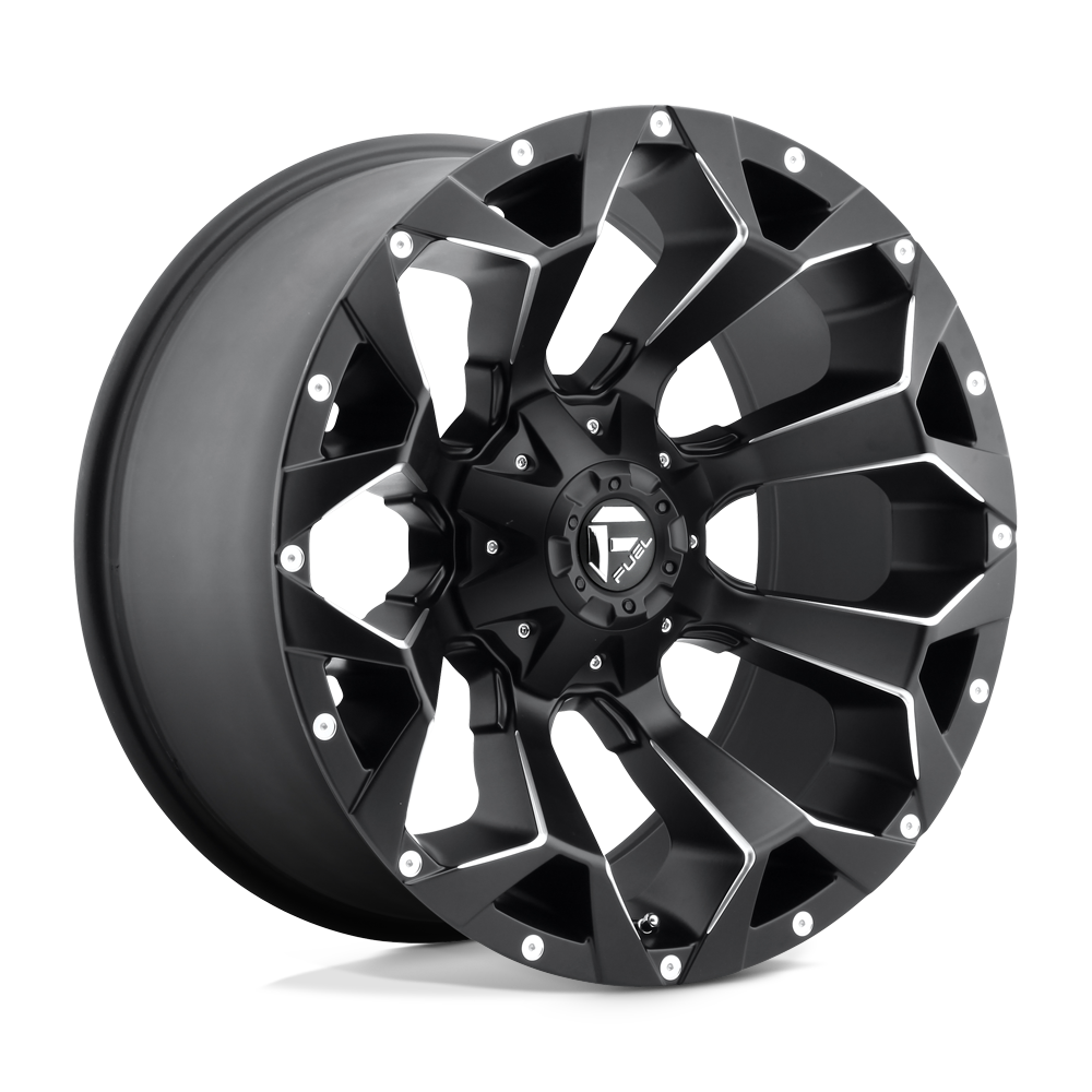 Fuel 1PC D546 ASSAULT Black wheel