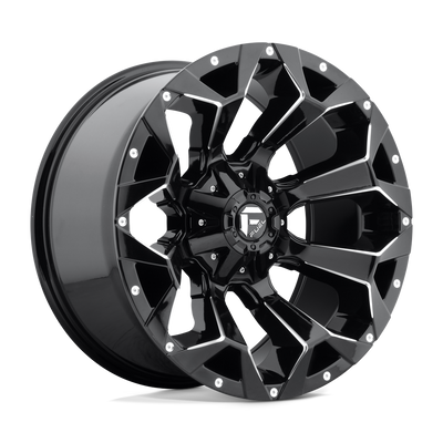 Fuel 1PC D576 ASSAULT Black wheel