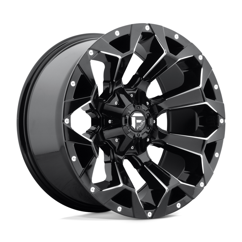 Fuel 1PC Assault Black wheel