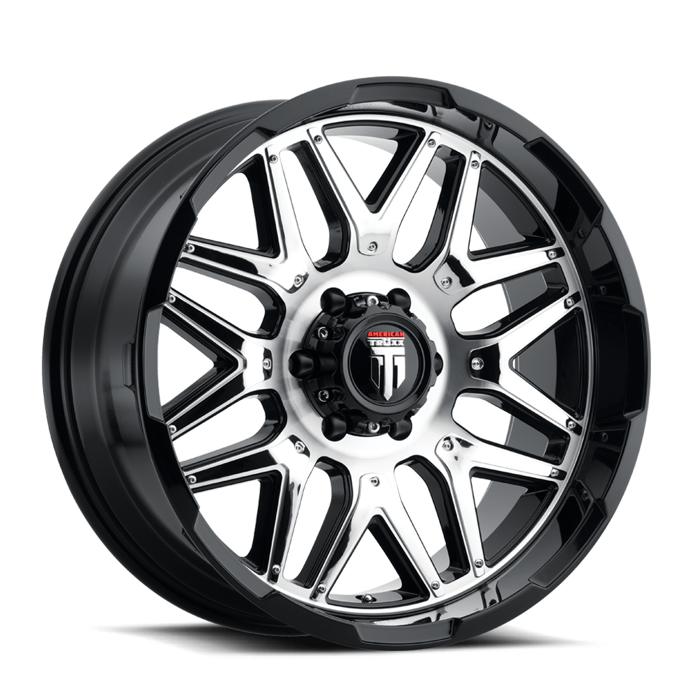American Truxx GRIND AT151 Gloss Black Machined wheel