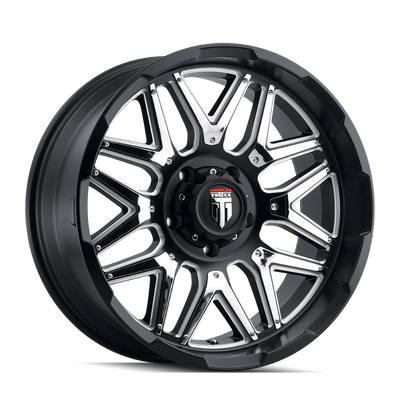 American Truxx GRIND AT151 Matte Black Milled wheel