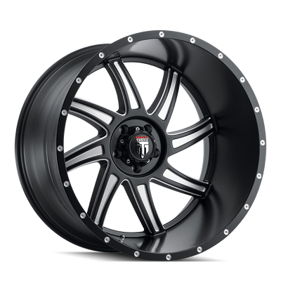 American Truxx VORTEX AT162 Satin Black Milled wheel